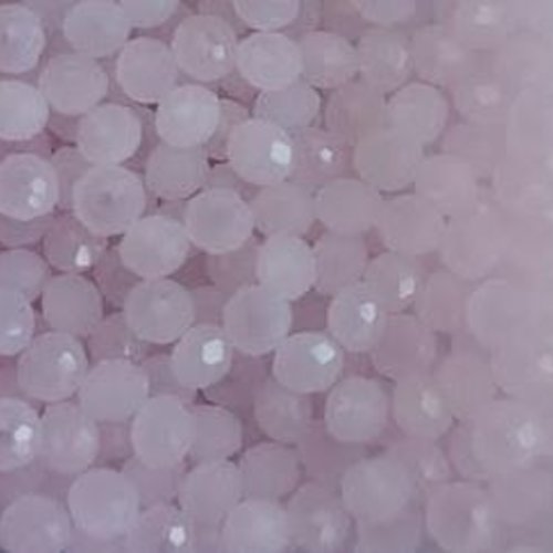 *perles à facettes roses 3x2mm x100 pros1-12.*