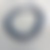 Perles rondes facettées lapis lazuli naturelle 3mm pp1-26