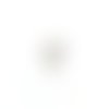 Estampe filigrane feuille blanche en métal 52x28mm x1 ou x10 geblc-43