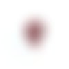 Estampe filigrane feuille prune 52x28mm gevi-6