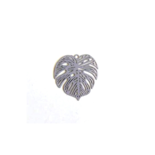 Lot estampe feuille violette 18mm x10 lotvi5-6