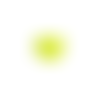 Lot estampe feuille jaune fluo 18mm x10 lotja7-6