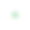 Lot estampe coquillage vert 15x11mm x10 lotve11-10