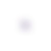 Lot estampe coquillage violet 15x11mm x10 lotvi4-7