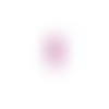 Lot estampe plume rose 21x5mm x10 lotros6-8