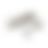 Anneaux de jonction argentés acier inox 4x0,6 mm x50 ou 500 app-169