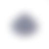 Estampe filigrane goutte bleu ciel 49x39mm geble-27
