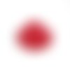 Estampe filigrane goutte rouge 49x39mm gerou-16
