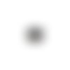 Cabochon oeil de chat noir en verre 12mm x1 ou x10 cav12-7
