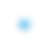 Cabochon oeil de chat bleu en verre 12mm x1 ou x10 cav12-9