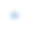 Cabochon oeil de chat bleu en verre 12mm x1 ou x10 cav12-36