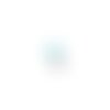Breloque crayon turquoise 23x7mm tu7-10