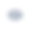 Estampe filigrane rond géométrique, bleu ciel en métal 33mm x1 ou x10 geble-40