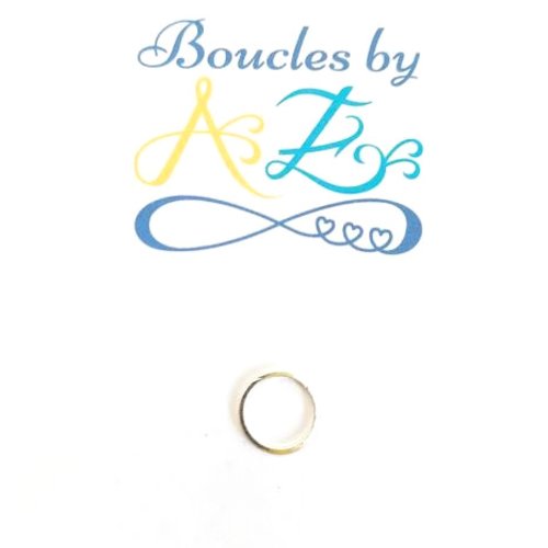 *anneau connecteur argenté 10mm ar59-3.*