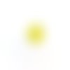 Lot estampe goutte jaune 20x12mm x10 lotja13-8