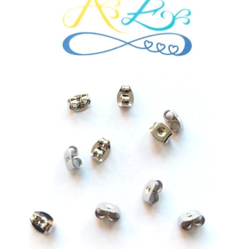 *lot poussoir argenté en acier inox x100 (0,8mm) lotapp-233*