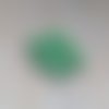 Perles rondelles à facettes vertes 4x3mm x50 pve7-5