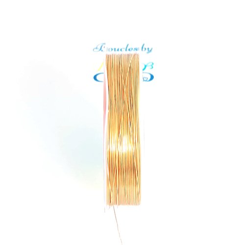 *fil câblé doré 0,3mm x20 mètres fcab03-3*