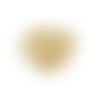 Estampe filigrane feuille dorée en métal 32mm x1 ou x10 gedo-10