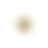 Estampe filigrane goutte kaki 38x25mm geve-55