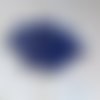 Perles à facettes bleues 8x6mm x20 pble1-20