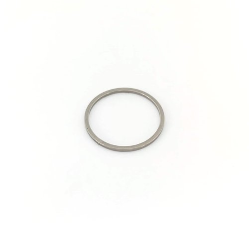 Anneau intercalaire argenté acier inox 20mm ar3-2