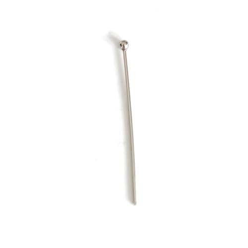 Clous tête boule argentés acier inox 30 mm x10 ou x100 app-129