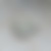 Perles rondelles à facettes blanches 4x3mm x50 pblc4-21