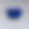 Perles rondelles à facettes bleues 4x3mm x50 pble8-14