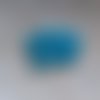 Perles rondelles à facettes bleu turquoise 4x3mm x50 ptu1-2