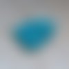 Perles rondelles à facettes bleu turquoise 4x3mm x50 ptu2-24