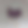 Perles rondelles à facettes violettes 4x3mm x50 pvi4-2