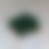 Perles rondelles à facettes vertes 6x5mm x30 pve3-21