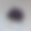 Perles rondelles à facettes violettes 6x5mm x30 pvi2-10