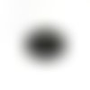 Estampe filigrane ronde noire 37x35mm geno-59