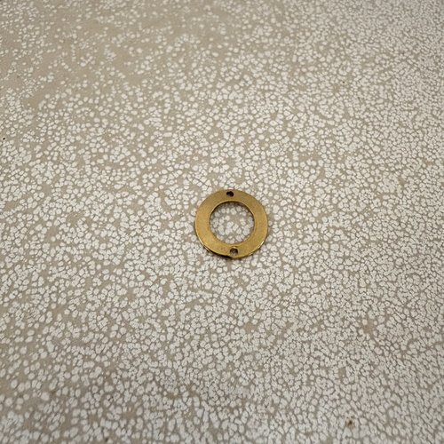 Intercalaire rond en acier inoxydable 304 doré pvd – 13 mm do47-10