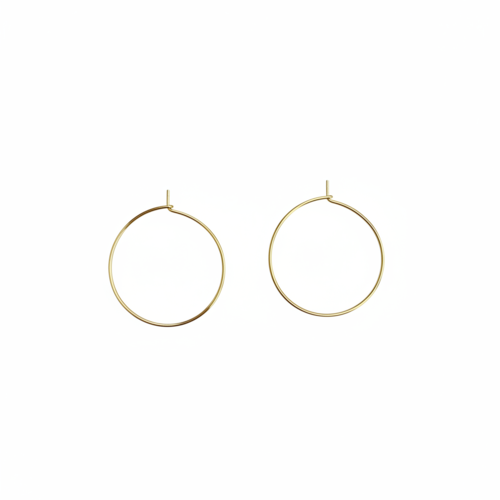 Créoles fines à décorer acier inoxydable 316 doré 25 mm – supports boucles d’oreilles diy, x1 ou x10 paires sbocre-31