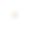 Breloque filigrane papillon jaune moutarde 12x15mm ja19-7