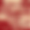 A. serviette papier découpages ferme et animaux rouges sur fonds beige 
