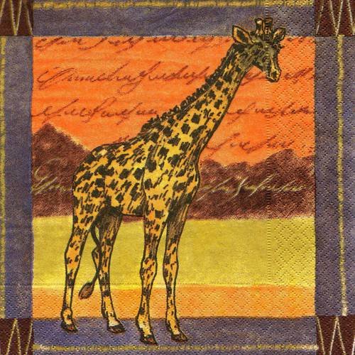A. serviette papier girafe 