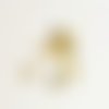 Fermoir griffe gold - 10mm  x2