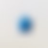 Bouton étoile bleu - 12mm
