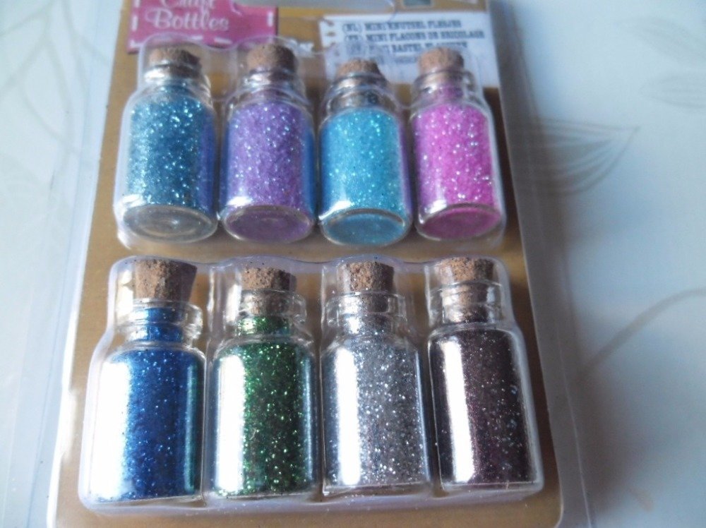 10 Bottle Paillettes Comestibles pour Maquillage Paillette Visage