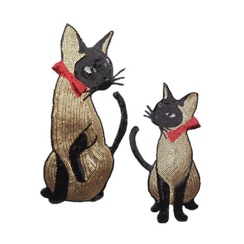 Patchs Brodés 3D Pattes De Chat – À Coudre Ou Repasser