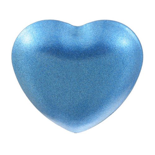 X 1 coeur bleu musical de bola de grossesse 2,4 x 2,2 cm métal 