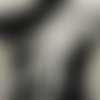 X 1 grande guipure longue plume de paon dentelle venise blanche 57 x 26 cm @ww2