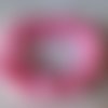 X 27 mètres de fil shamballa rose nylon macramé cordon tressé 1 mm