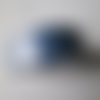 X 10 mètres de ruban adhésif masking tape bleu marine motif pois bleu papier repositionnable 15 mm 