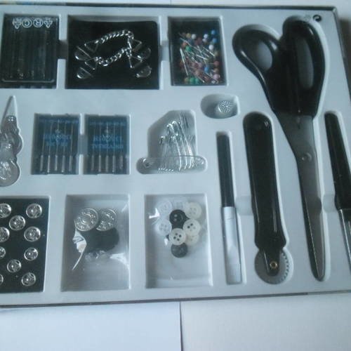 X 1 set complet d'accessoires de couture de 157 pièces 