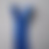 X 1 fermeture éclair bleu foncé invisible non séparable 29 cm 